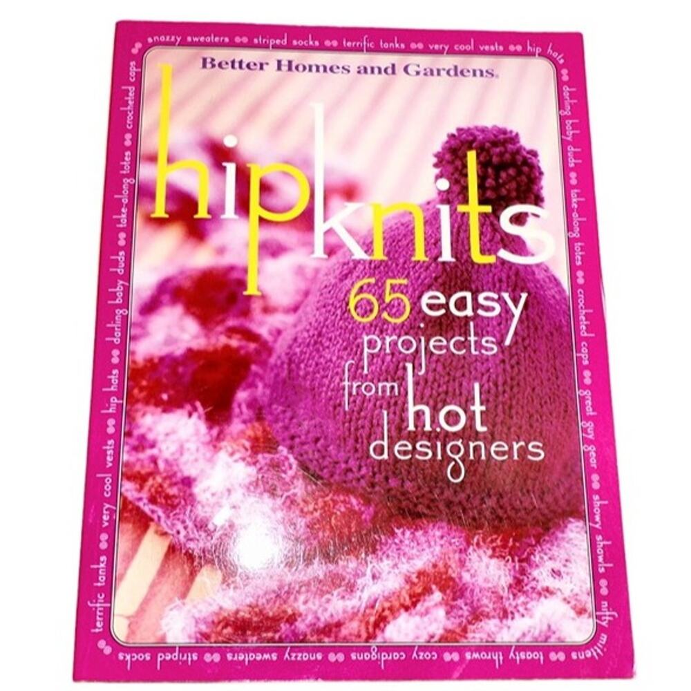 "Hip Knits" Book 65 Easy Projects from Hot Designers 2004